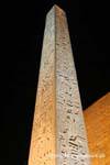 Insights Schwester des Obelisken des Concorde, der Luxor-Tempel, Ägypten.