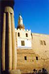 Moschee Abu el-Haggag in der Luxor-Tempel gebaut, Ägypten.
