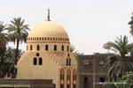 Besondere Moschee am Ufer des Nils, Ägypten.