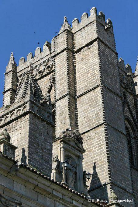 Exterior Detail Kathedrale von Ávila - Spanien
