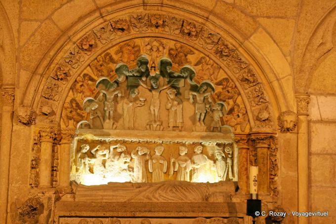 Tomb del obispo Don Rodrigo, Kathedrale von León - Spanien