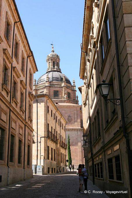 In der Calle Cardenal Pla y Deniel, Salamanca - Spanien