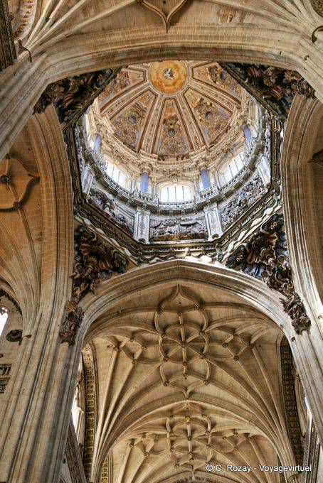 Cúpula Nueva Kathedrale, Salamanca - Spanien