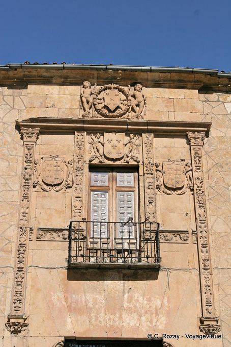 Fassade der Casa Don Diego Maldonado, Salamanca - Spanien