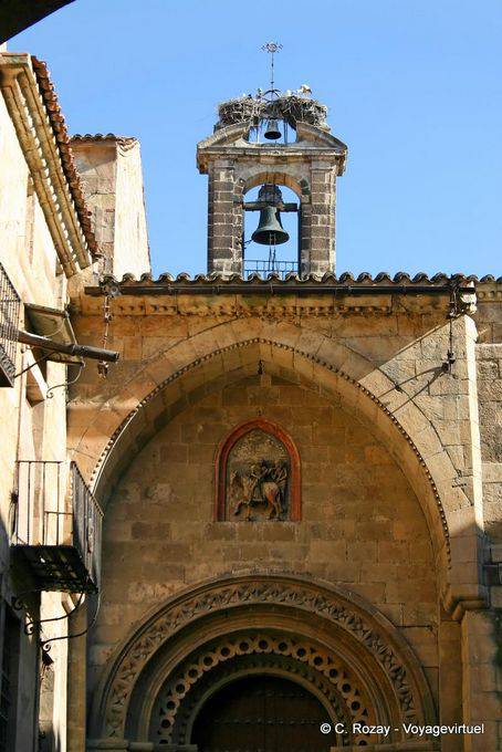 Kirche von San Martin Quadratur Corillo nach Salamanca - Spanien