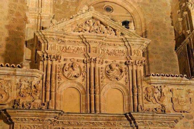 Nacht Einzel Kirche Sancti Spiritus, Salamanca - Spanien