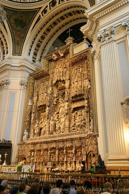 Die Retablo Mayor, Nuestra Senora del Pilar in Saragossa - Spanien
