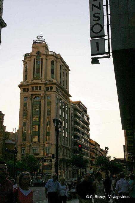 Gebäude, Plaza San Roque, Zaragoza - Spanien
