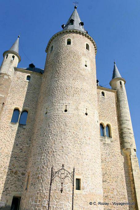 Nordturm des Alcazar von Segovia - Spanien