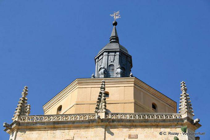 Engelstrompete, Spitze der Kathedrale, Segovia - Spanien