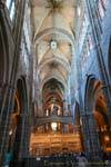 Mittelschiff der Kathedrale Nueva, Ávila, Spanien.