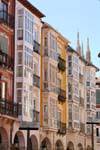Architektur der Altstadt, Burgos, Spanien.