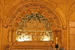 Tomb del obispo Don Rodrigo, Kathedrale von León, Spanien.