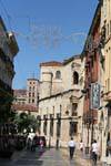 Calle Ancha, León, Spanien.