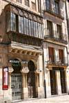 Architektur Davidstern, Salamanca, Spanien.