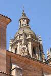 Nahaufnahme des Torre del Gallo, Salamanca, Spanien.