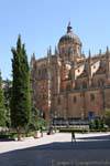 Gesamtansicht, Nueva Kathedrale der Himmelfahrt der Jungfrau Maria, Salamanca, Spanien.