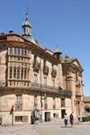 Komplexe Architektur, Calle Rua Mayor, Salamanca, Spanien.