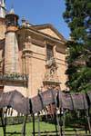 Salamanca, Mischen Genres, Major Colegio de San Bartolome, Plaza Anaya, Spanien.