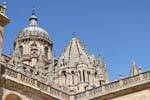 Torre del Gallo und Torre de la Nueva Kathedrale, Salamanca, Spanien.