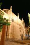 Salamanca, Nachtbeleuchtung Sancti Spiritus auf Kirche, Spanien.
