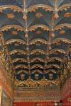Decke der Halle des Cordon, Alcazar, Segovia, Spanien.