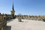 Plattform über die Waffenkammer, Segovia Alcazar, Spanien.