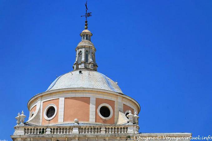 Dach von einem Turm des Palacio Real de Aranjuez - Spanien
