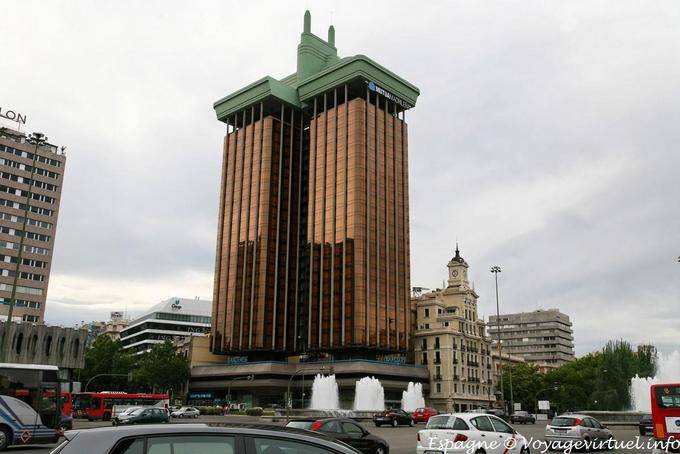 Gebäude Torres de Colon Plaza Colon, Madrid - Spanien