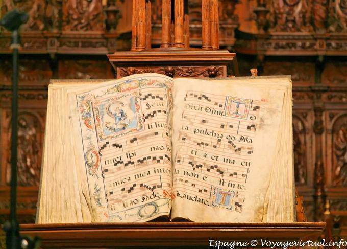 Murcia, der Kathedrale Santa Maria, Songbook - Spanien