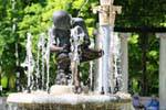 Fuente del Niño de la Espina, Jardin del Parterre, Aranjuez, Spanien.
