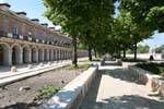 Calle Río Guadiela, Plaza San Antonio, Aranjuez, Spanien.