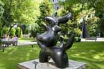 Madrid Atocha Museo Reina Sofia, Miro Skulptur, Spanien.