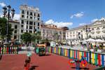 Madrid an der Plaza Santa Ana, Spanien.