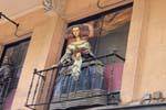 Maria Anna von Österreich Velasquez, 10 Paseo del Prado Fenster, Madrid, Spanien.