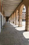 Ocaña, Plaza Mayor Galerie, Spanien.