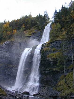Cascade du Rouget Montriond Alpen