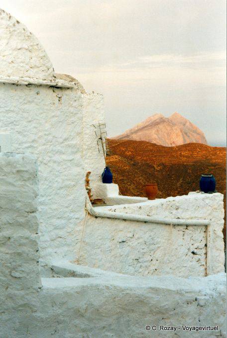 Lime am Abend, Lokalkolorit, Anafi - Griechenland