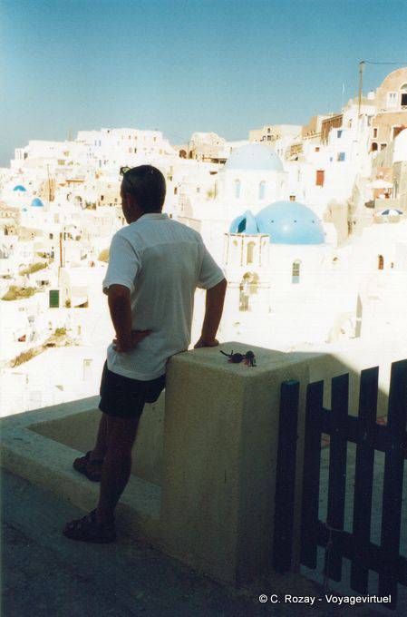 Überbelichteten, Oia, Santorin - Griechenland