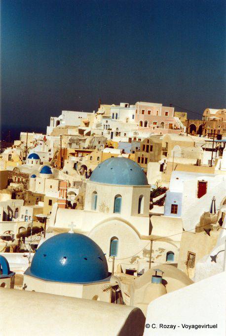 Domes of Oia, Santorin - Griechenland
