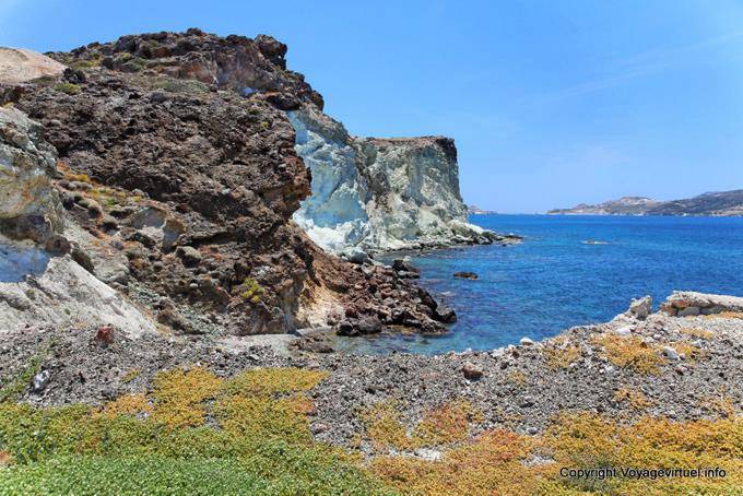Kimolos, Farben des East Cliff - Griechenland