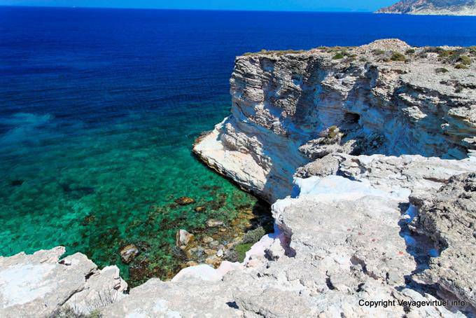 Kimolos, Meer und Klippen - Griechenland