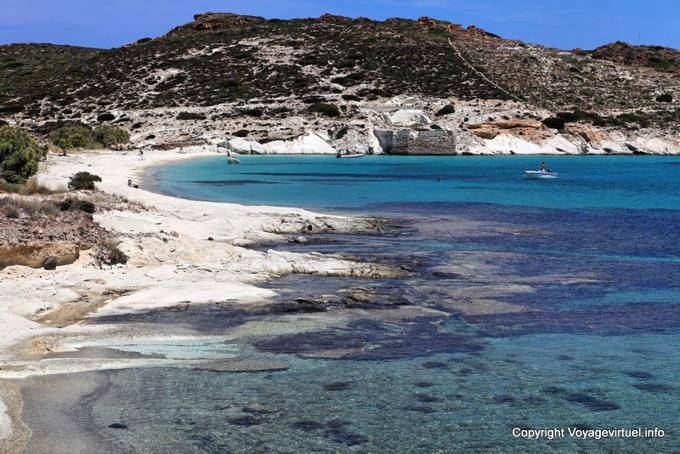 Kimolos, Strand Prassa - Griechenland