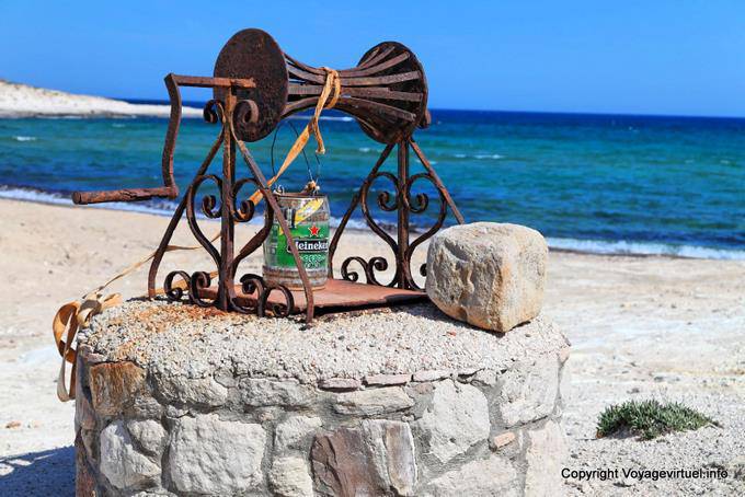 Milos, Mytakas Old Well - Griechenland