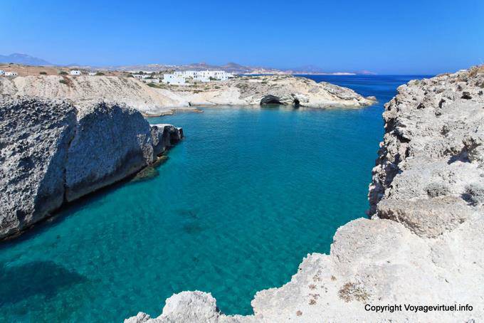 Lokale Fjord, Milos, Papafragas Phylakopi - Griechenland