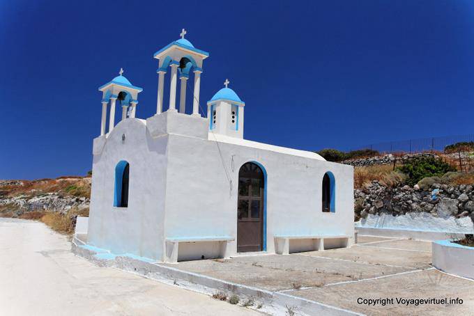Milos, Kirche Plathenia - Griechenland