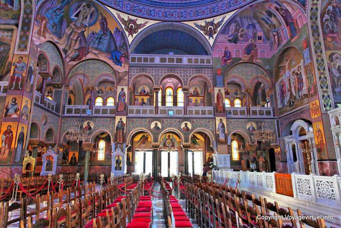 Piräus, Kirchengemälde Agia Triada - Griechenland