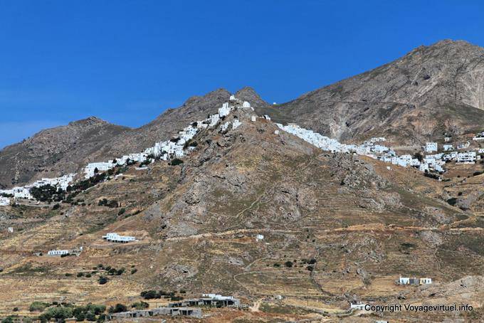 Serifos, Hora, Panorama vom Bergdorf - Griechenland