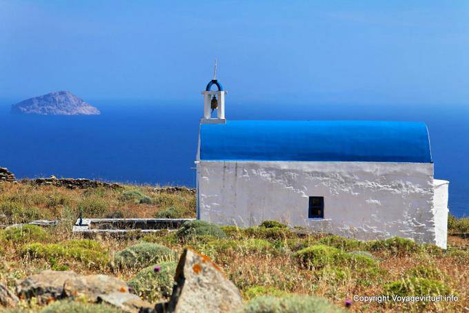 Serifos, Platis Gialos Kirche - Griechenland