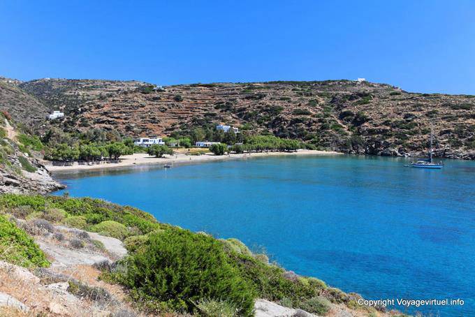 Sifnos, der Strand Apokofto - Griechenland